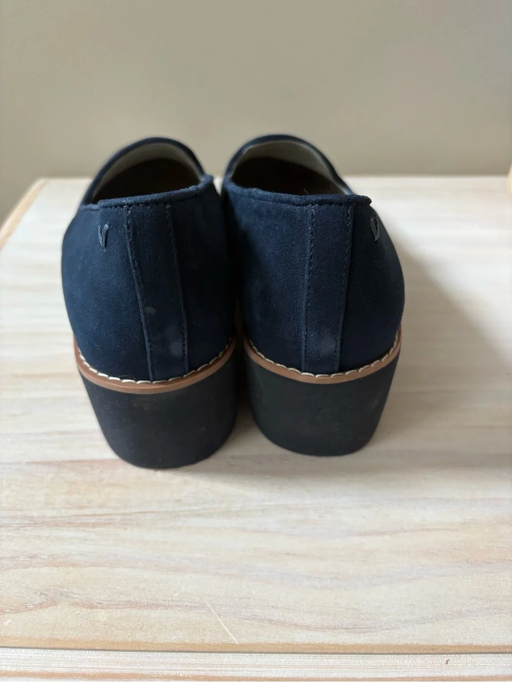 Vionic Willa Wedge Women's Slip-On Loafer Wedge Shoes Size 8.5